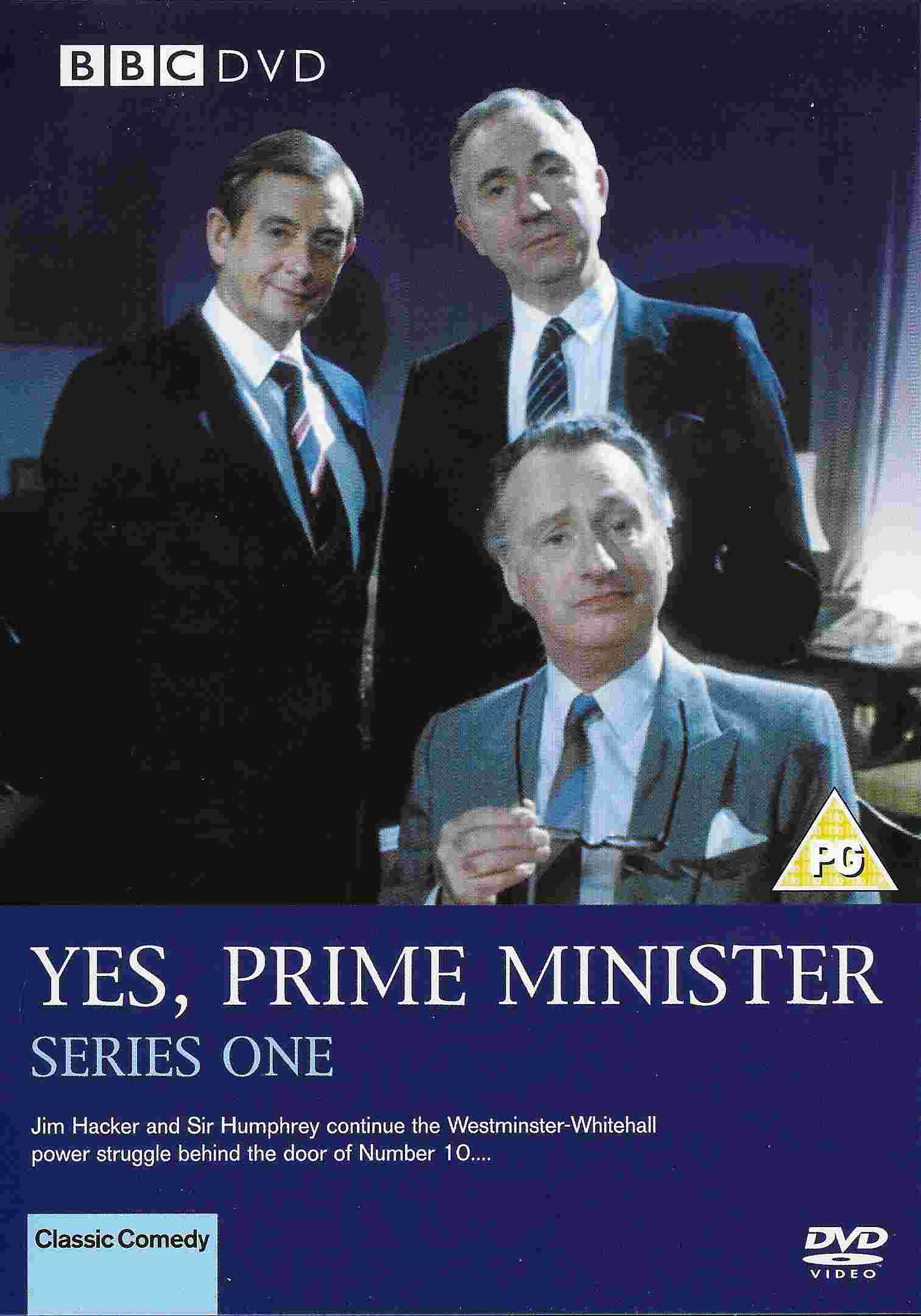 Picture of BBCDVD 1365 Yes, Prime Minister - Series One by artist Antony Jay / Jonathan Lynn